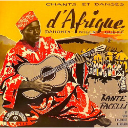 Kante Facelli and his African Ensemble Chants Et Danses D'Afrique (Dahomey - Niger - Guinée) USED VINYL 7INCH 33 S RPM