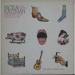 Nick Katzman / Ruby Green Mississippi River Bottom Blues Vinyl LP USED