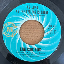 Fantastic Four As Long As The Feeling Is There / Goddess Of Love USED VINYL 7INCH 45 RPM SINGLE MONO