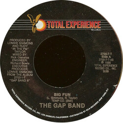 The Gap Band Big Fun USED VINYL 7INCH 45 RPM SINGLE STYRENE