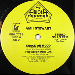 Amii Stewart Knock On Wood VINYL 12" USED