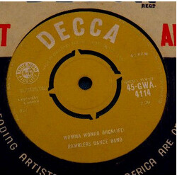 The Ramblers International Womma Wonko / Wegya Saman USED VINYL 7INCH 45 RPM