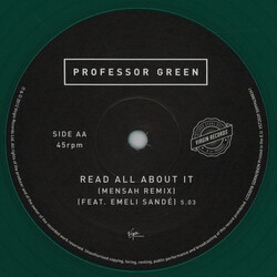 Professor Green How Many Moons / Read All About It USED VINYL 12INCH 45 RPM SINGLE LIMITED EDITION