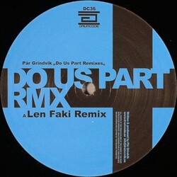 Pär Grindvik Do Us Part Remixes USED VINYL 12INCH