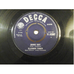 Eleanor Toner Danny Boy USED VINYL 7INCH 45 RPM SINGLE MONO
