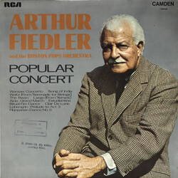 Arthur Fiedler / The Boston Pops Orchestra Popular Concert Vinyl LP USED