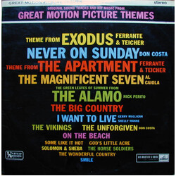 Various Original Sound Tracks And Hit Music From Great Motion Picture Themes Vinyl LP USED