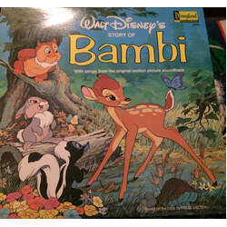 Walt Disney Bambi Vinyl LP USED