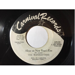 Manhattans It's That Time Of The Year / Alone On New Years Eve Vinyl 7" USED
