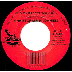 Chris McDaniel A Woman's Touch Vinyl 7" USED