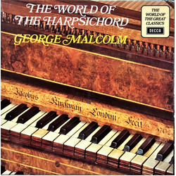 George Malcolm The World Of The Harpsichord Vinyl LP USED