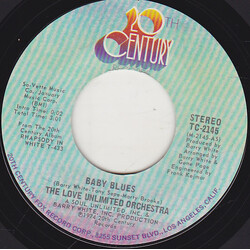 Love Unlimited Orchestra Baby Blues / What A Groove USED VINYL 7INCH 45 RPM