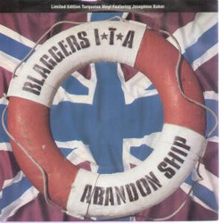 Blaggers ITA Abandon Ship USED VINYL 7INCH SINGLE LIMITED EDITION