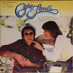 Captain And Tennille Song Of Joy Vinyl LP USED