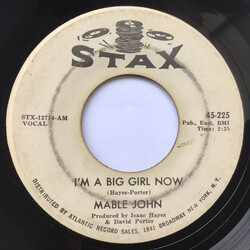 Mable John I'm A Big Girl Now / Wait You Dog USED VINYL 7INCH 45 RPM SINGLE