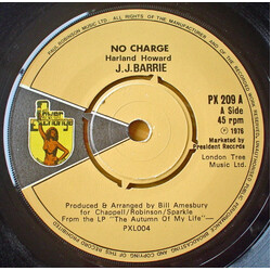 J. J. Barrie No Charge Vinyl 7" USED