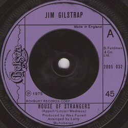 Jim Gilstrap House Of Strangers / Take Your Daddy For A Ride Vinyl 7" USED