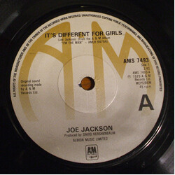 Joe Jackson It's Different For Girls USED VINYL 7INCH SINGLE 45 RPM