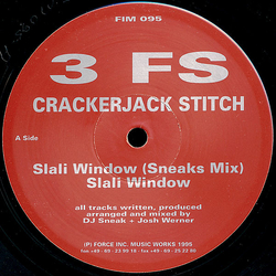 3 FS Crackerjack Stitch Vinyl 12" USED