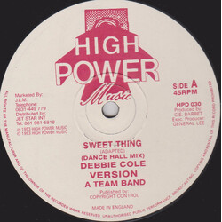 Debbie Cole (3) Sweet Ting USED VINYL 12INCH 45 RPM