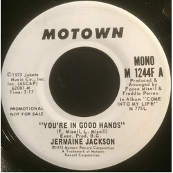Jermaine Jackson You're In Good Hands USED VINYL 7INCH SINGLE PROMO STEREO MONO