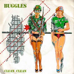 The Buggles Clean, Clean Vinyl 7" USED
