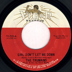 The Trumains Girl Don't Let Me Down / You Are Nice USED VINYL 7INCH 45 RPM
