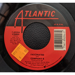 Company B Fascinated USED VINYL 7INCH 45 RPM SINGLE
