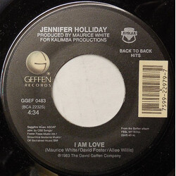 Jennifer Holliday I Am Love USED VINYL 7INCH 45 RPM SINGLE REISSUE