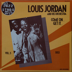 Louis Jordan And His Orchestra Vol. 5 1951 Come On... Get It... Vinyl LP USED