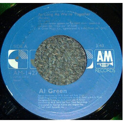 Al Green As Long As We're Together USED VINYL 7INCH SINGLE