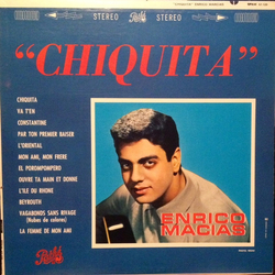 Enrico Macias Chiquita Vinyl LP USED