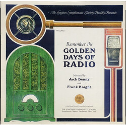 Jack Benny / Frank Knight Remember The Golden Days Of Radio Volume 1 Vinyl LP USED