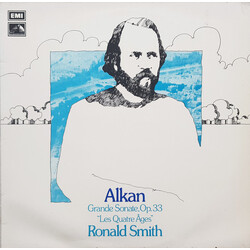 Charles-Valentin Alkan / Ronald Smith (4) Grande Sonate Op. 33 "Les Quatre Ages" Vinyl LP USED