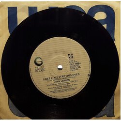 John Lennon / Yoko Ono (Just Like) Starting Over / Kiss Kiss Kiss USED VINYL 7INCH 45 RPM SINGLE
