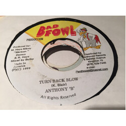 Anthony B Turn Back Blow USED VINYL 7INCH
