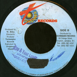 Thriller You & Your Lover USED VINYL 7INCH 45 RPM