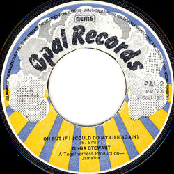 Tinga Stewart Oh But If I (Could Do My Life Again) USED VINYL 7INCH 45 RPM