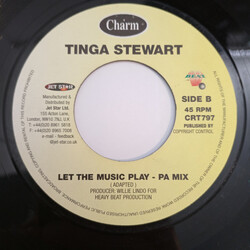 Tinga Stewart Let The Music Play -Pa Mix USED VINYL 7INCH SINGLE