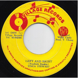 Tinga Stewart Left And Right USED VINYL 7INCH 45 RPM