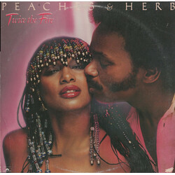 Peaches & Herb Twice The Fire Vinyl LP USED
