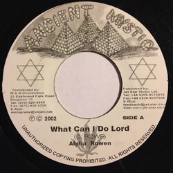 Alpha Rowen What Can I Do Lord USED VINYL 7INCH 45 RPM