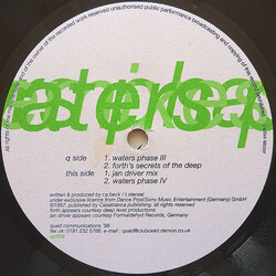 Taucher Waters (Remixes) USED VINYL 12INCH 33 S RPM