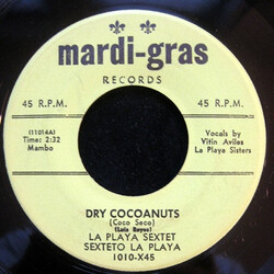 La Playa Sextet Dry Cocoanuts / The Martian Cha Cha Cha USED VINYL 7INCH 45 RPM SINGLE