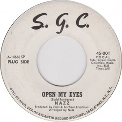 Nazz Open My Eyes USED VINYL 7INCH 45 RPM SINGLE PROMO