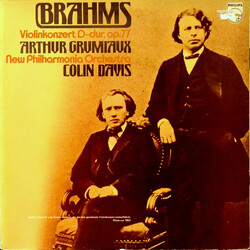 Johannes Brahms / Arthur Grumiaux / New Philharmonia Orchestra / Sir Colin Davis Violinkonzert - Violon Concerto Vinyl LP USED