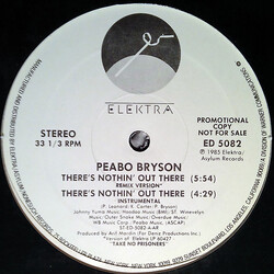 Peabo Bryson There's Nothin' Out There (Remix Version) USED VINYL 12INCH 33 S RPM PROMO STEREO