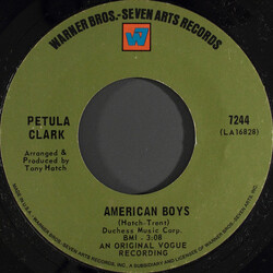 Petula Clark American Boys VINYL 7" USED