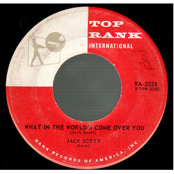 Jack Scott What In The World's Come Over You / Baby, Baby USED VINYL 7INCH 45 RPM