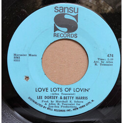 Lee Dorsey / Betty Harris Love Lots Of Lovin' USED VINYL 7INCH 45 RPM